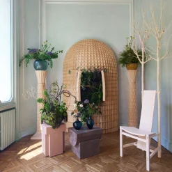 NasonMoretti Samarcanda Vaso decorativo medio Balloton Air-Force Blue><noscript><img width=