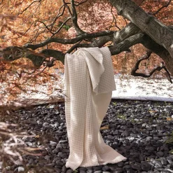 Alonpi Sasha Coperta piccola bianca a nido d'ape><noscript><img width=