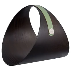 ADJ Style Scaffale per legna da ardere e riviste Ben Eucalyptus Wenge> Portariviste