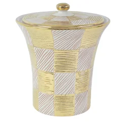 Sambuco Scatola alta con coperchio> Vasi Con Coperchio