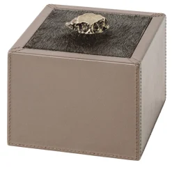 Giobagnara Scatola alta quadrata Ambretta> Scatole