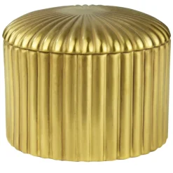 Villari SCATOLA DI COTONE REVE D'UNE PRINCESSE - ORO> Arredo Bagno