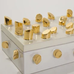 ND Dolfi Scatola di maiolica bianca><noscript><img width=