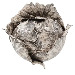 Fratelli Lisi Scatola in argento sterling Secret Cabbage> Scatole