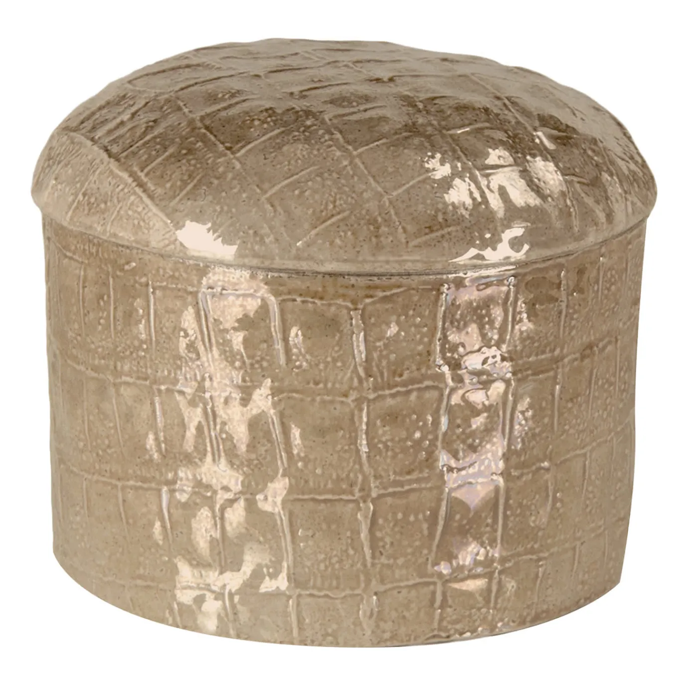 Villari SCATOLA IN COTONE COCCO - BEIGE> Arredo Bagno