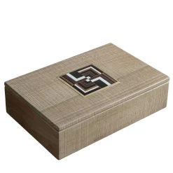 Piccoli Smalti Scatola in Legno Bubinga Cloisonné> Scatole