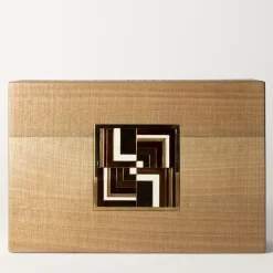 Piccoli Smalti Scatola in Legno Bubinga Cloisonné><noscript><img width=