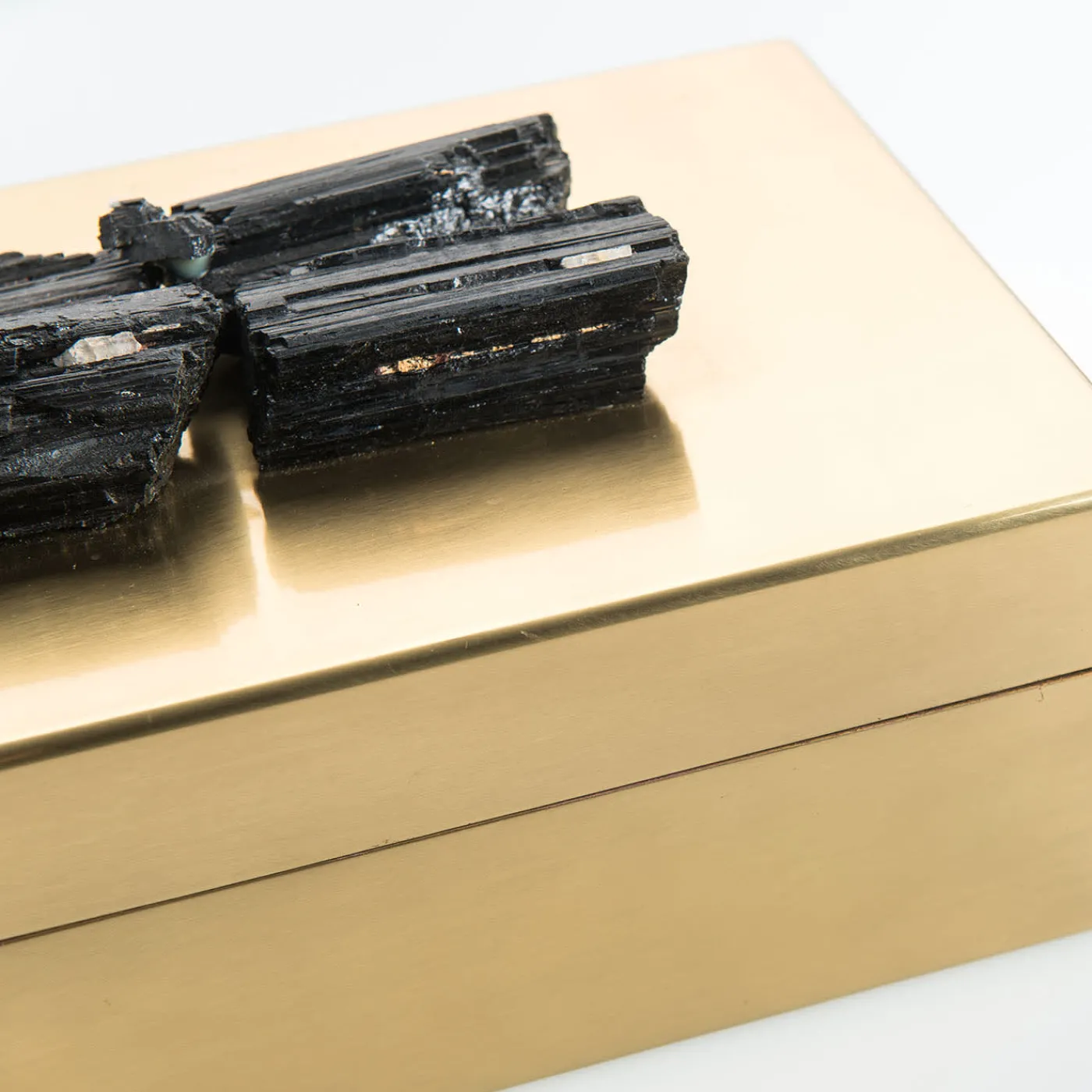 Selezioni Domus Scatola in Ottone con Pietre di Tormalina> Scatole