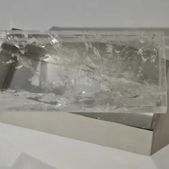 Giuliano Tincani Scatola in ottone di quarzo ialino><noscript><img width=