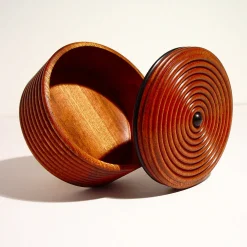 Mauro Sarti Scatola in sapele ed ebano con coperchio #2><noscript><img width=