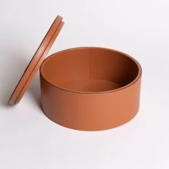 Luhdo Scatola Intarsio Pecan Circle> Scatole