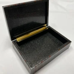 Obsydian Stone Scatola per gioielli in ferro di Saqquara Tiger> Portagioie