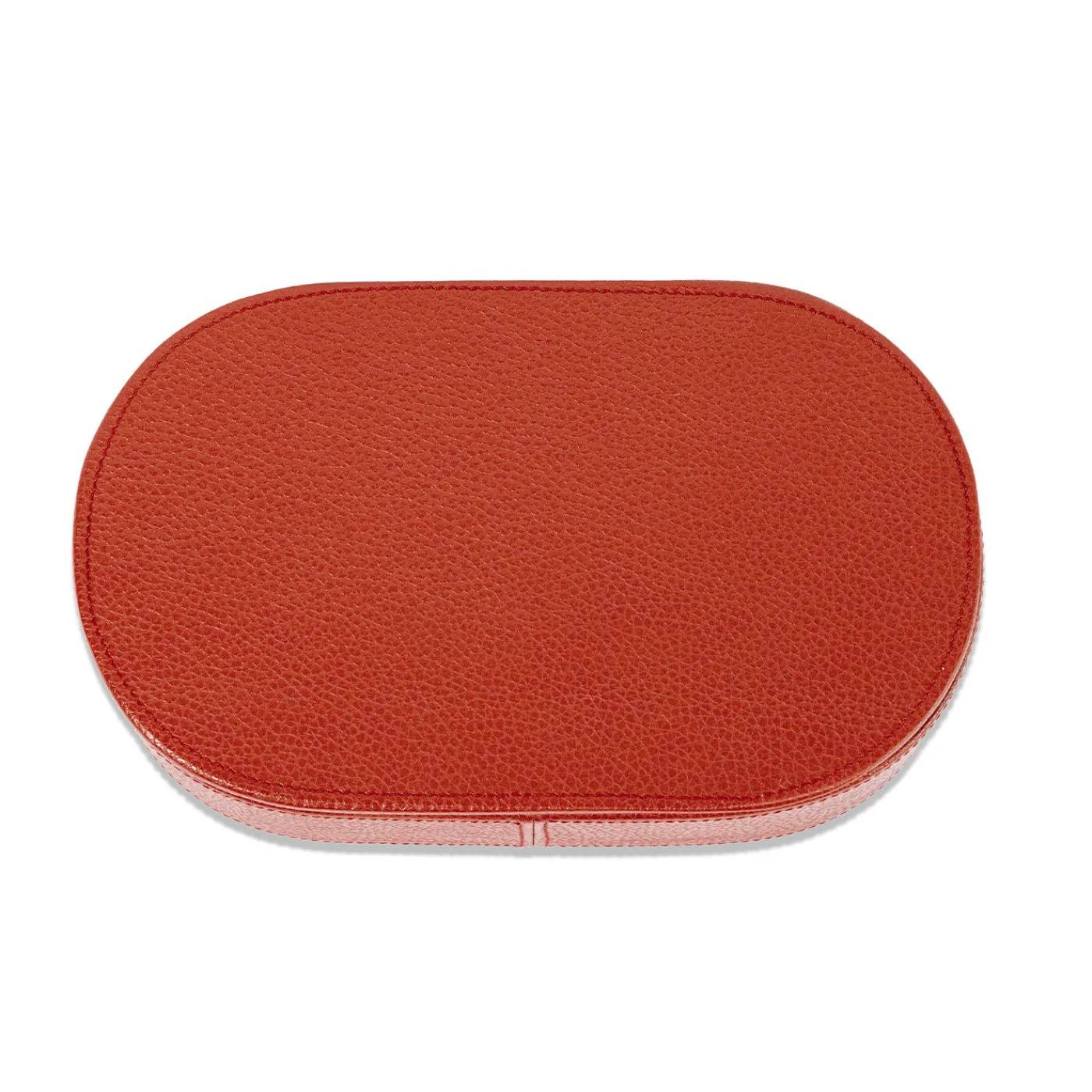 Cassigoli Scatola piccola con coperchio Oltrarno in legno e pelle rossa persiana> Scatole