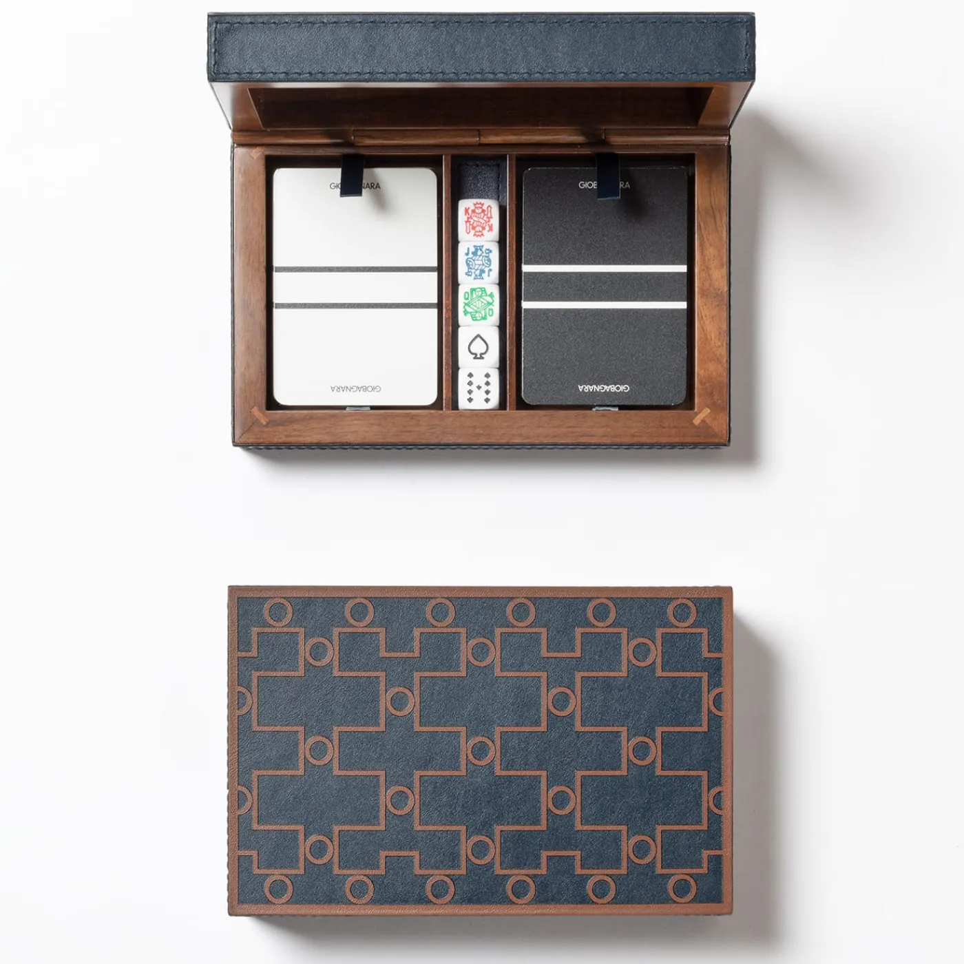 Giobagnara Scatola porta dadi e carte da gioco San Marco> Scatole