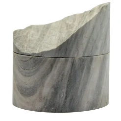 Pietre Trovanti Scatola Portaneve grigio scuro> Scatole