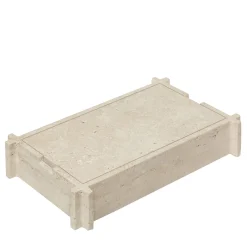 Giobagnara Scatola rettangolare in marmo Structura> Scatole