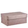 ADJ Style Scatola Snob in pelle rosa cenere> Scatole