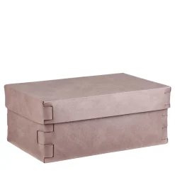 ADJ Style Scatola Snob in pelle rosa cenere> Scatole