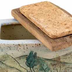 Agnes Duerrschnabel Atelier Scatola Staircase To The Hills in Gres Policromo con Coperchio in Legno><noscript><img width=