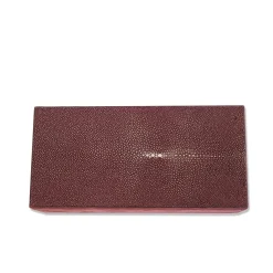 Cassigoli Scatola Stingray in pelle Nubuck Rosso Persiano><noscript><img width=