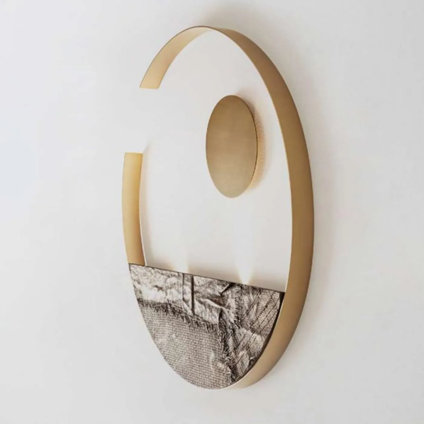 Luce Tu Lighting Scighera Vun Scultura luminosa di Isacco Brioschi> Sculture Da Parete