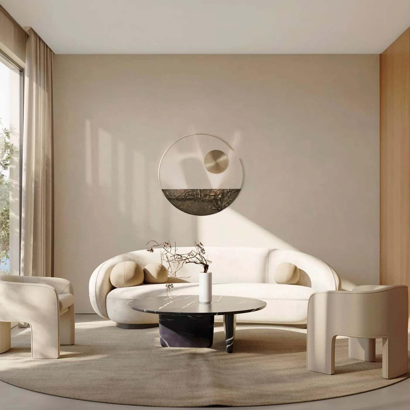 Luce Tu Lighting Scighera Vun Scultura luminosa di Isacco Brioschi> Sculture Da Parete