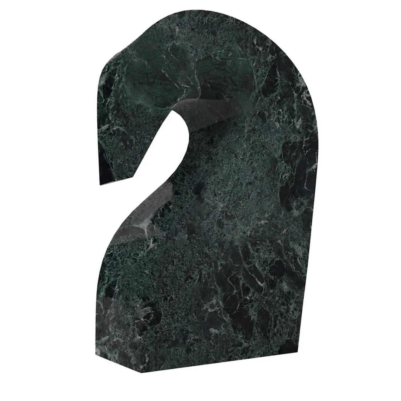 Carcino Design Scultura a forma di testa di cavallo Metis Verde Alpi> Statuine