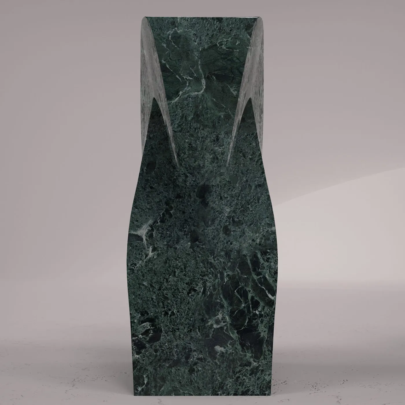 Carcino Design Scultura a forma di testa di cavallo Metis Verde Alpi> Statuine