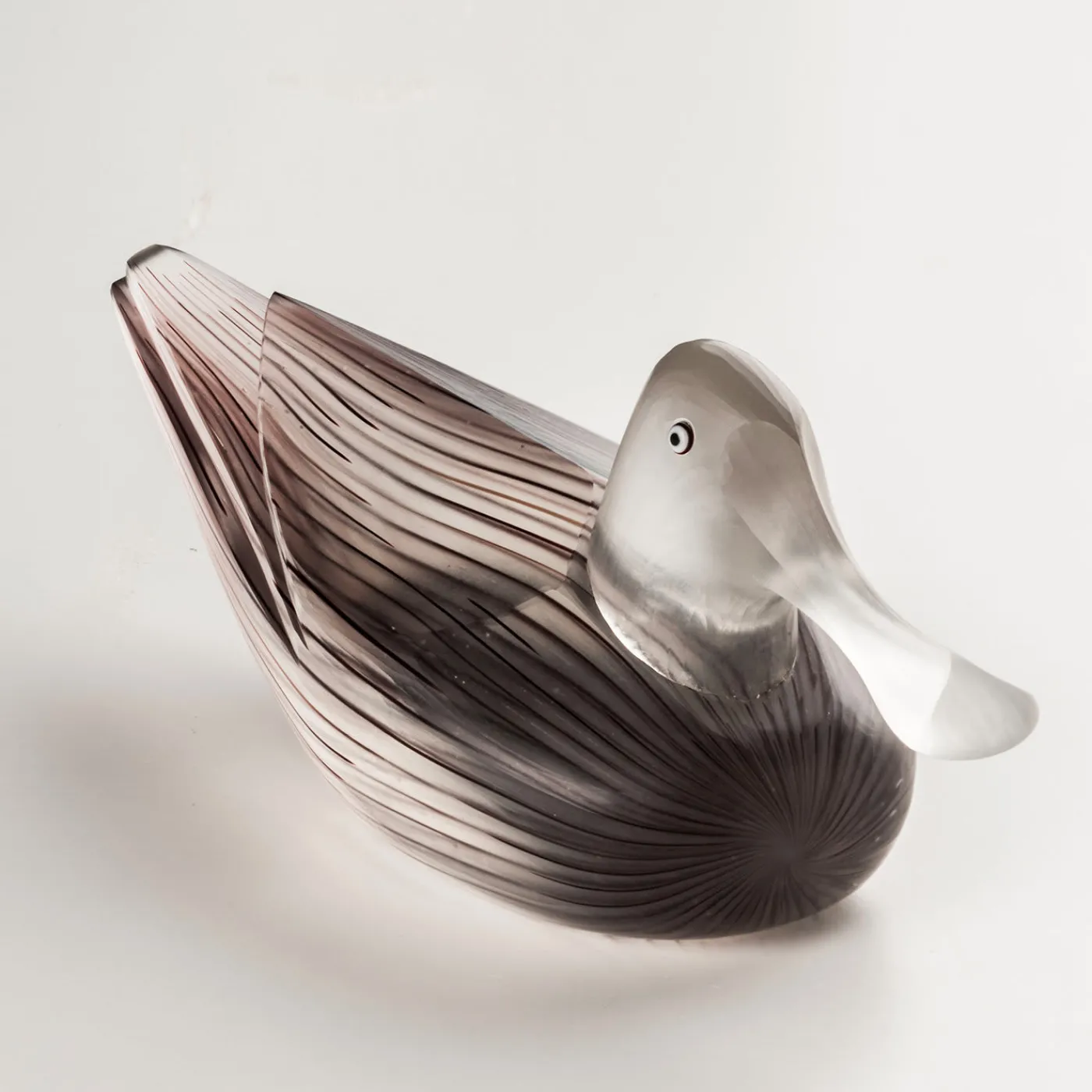 Venini Scultura Anatra Gray di Toni Zuccheri> Statuine