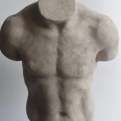 Todini Sculture Scultura ceramica Torso di Discophoros con base> Statuine