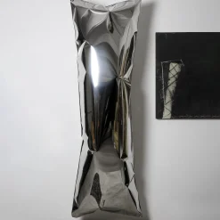 BAU Design Scultura da parete rettangolare con cuscino argentato> Sculture Da Parete