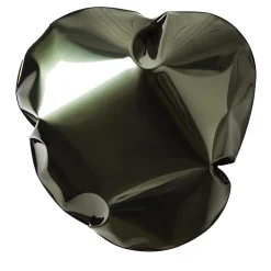 BAU Design Scultura da parete rotonda a forma di cuscino verde> Sculture Da Parete