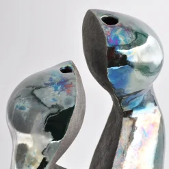 Design Center 1991 Scultura decorativa Intesa in ceramica di Nino Basso><noscript><img width=