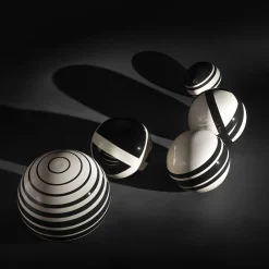 Rometti Scultura Decorativa Pianeti A in Ceramica di Jean-Christophe Clair><noscript><img width=