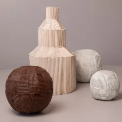 Paola Paronetto Scultura decorativa Sfero Cartoccio C15/Cacao><noscript><img width=