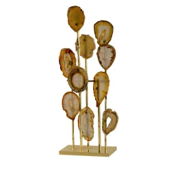 Giuliano Tincani Scultura di canne di bambù in agata> Sculture Decorative