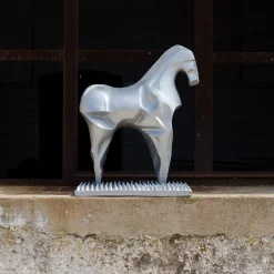 Bottega Del Monaco Scultura di cavallo in piedi> Sculture Decorative