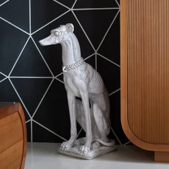 Ceramiche Ceccarelli Scultura di levriero> Statuine