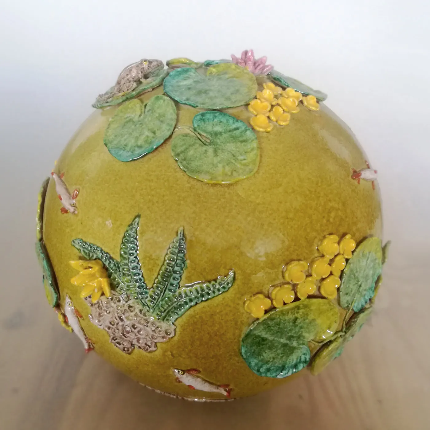 ND Dolfi Scultura di Sfera Fiume> Sculture Decorative