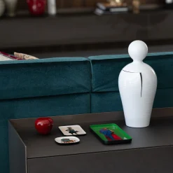 SANTOPECCATORE Scultura Do in Ceramica Bianca><noscript><img width=