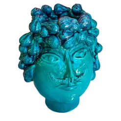 Patrizia Italiano Scultura Il Moro della Piana dei Fichi> Vasi Figurativi