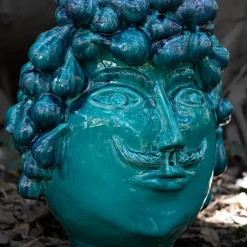 Patrizia Italiano Scultura Il Moro della Piana dei Fichi> Vasi Figurativi