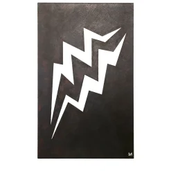 Marzia Boaglio Scultura in alluminio Fulmini Burn> Sculture Da Parete