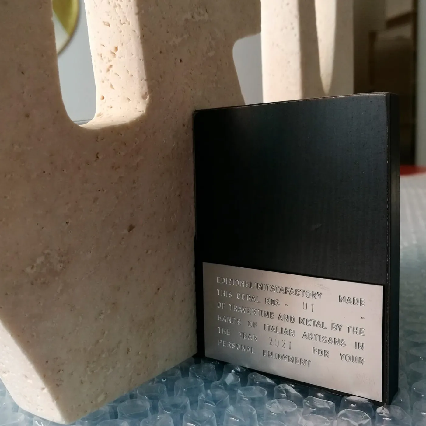 Edizione Limitata by Simone Fanciullacci Scultura in corallo N03> Sculture Decorative