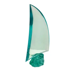 Ghirò Studio Scultura in cristallo fatta a mano a forma di vela> Statuine