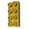 Ghirò Studio Scultura in cristallo giallo Brick realizzata a mano> Sculture Decorative