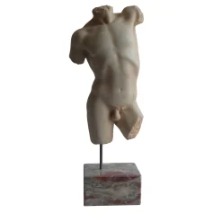 Todini Sculture Scultura in marmo di Carrara Torso di Marte con base> Statuine