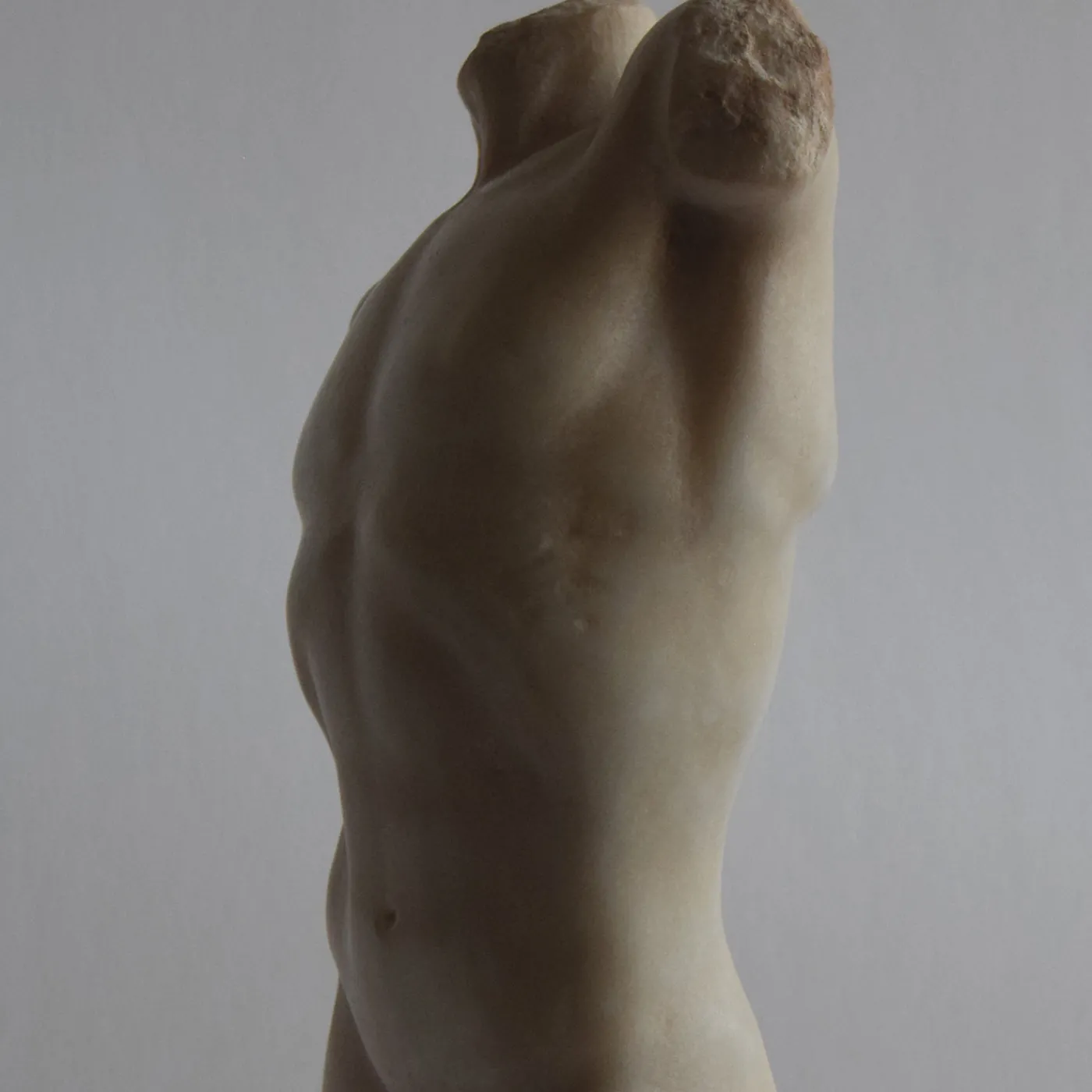 Todini Sculture Scultura in marmo di Carrara Torso di Marte con base> Statuine