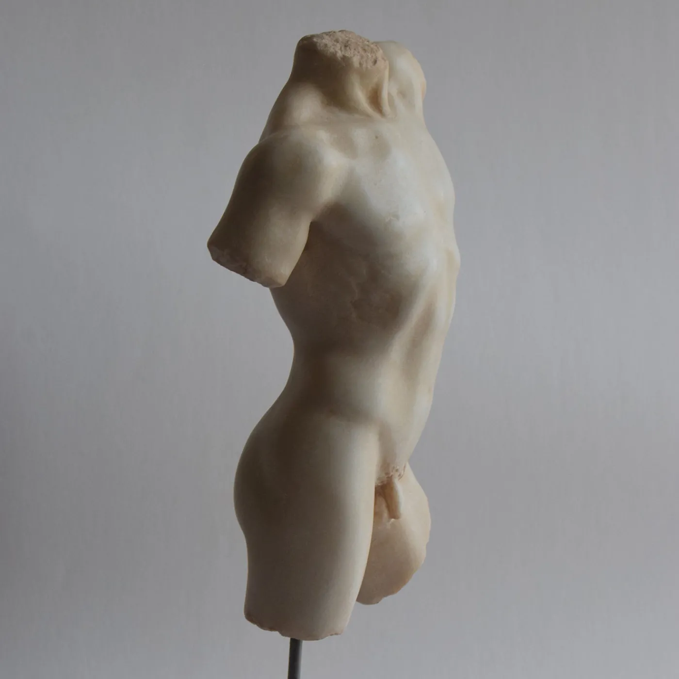 Todini Sculture Scultura in marmo di Carrara Torso di Marte con base> Statuine