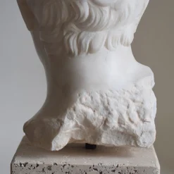 Todini Sculture Scultura in marmo di Carrara Apoxyomenos con base><noscript><img width=